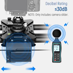 Слайдер за камера. 120см! Карбон. Моторизиран. Slider.  Доли. Neewer