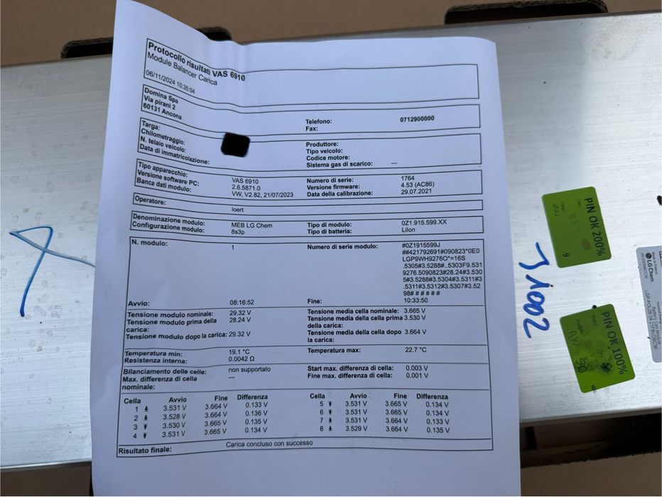 Модул за батерия за Audi Q4 E-Tron/Vw ID4 0Z1 915 599 H