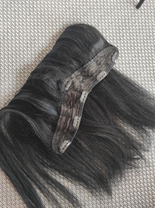 Vând extensii șaten închis, 2. Par natural