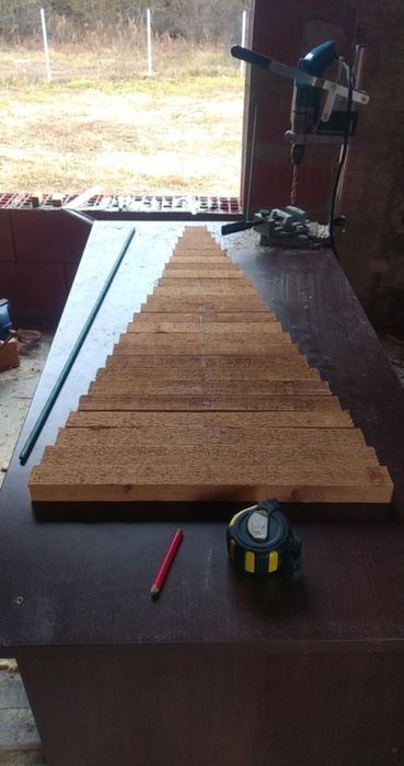 Коледна елха от дърво