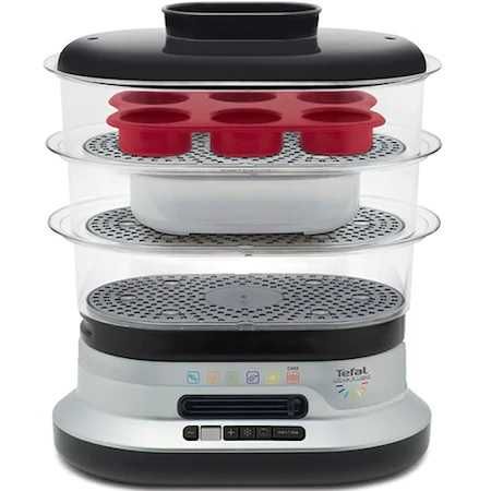 Aparat de gătit cu aburi, firma Tefal, Steam, putere 900Watt, 10 litri