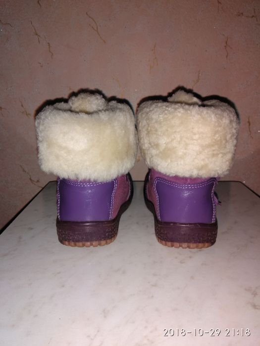 Сапожки зимние для девочки