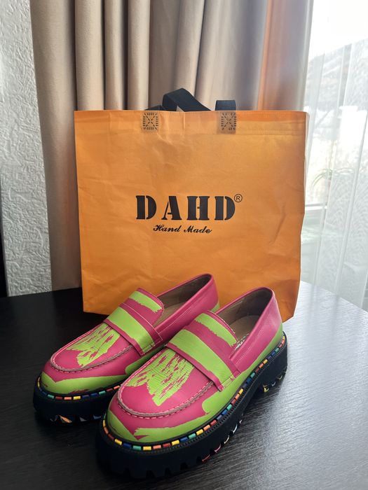 Кожаные лоферы (Турция), р. 37.