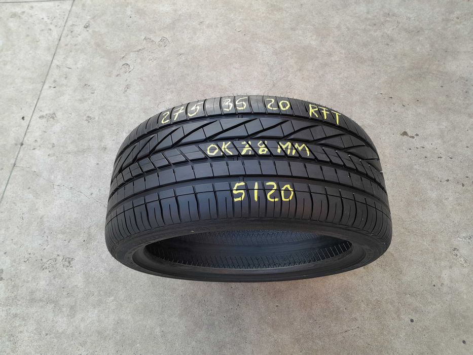 O anvelopa de vara 275 35 20 goodyear excellence run flat 7,8 mm
