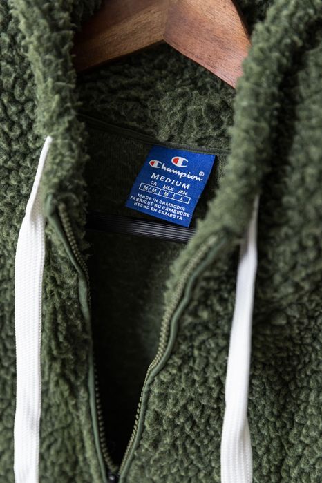 Hanorac Champion half-zip fleece hoodie M