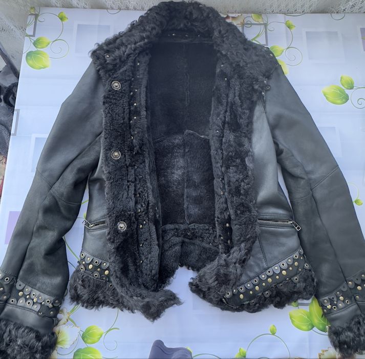 Женская дубленка косуха