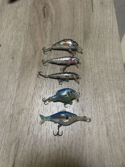 Воблери за кефал и пъстърва