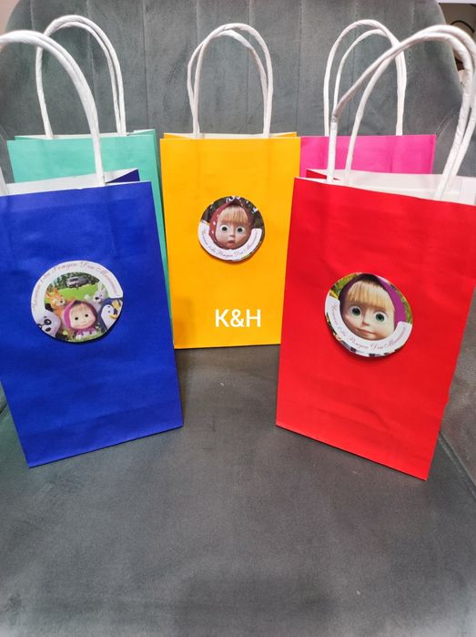 Хартиени торбички за лакомства за рожден ден