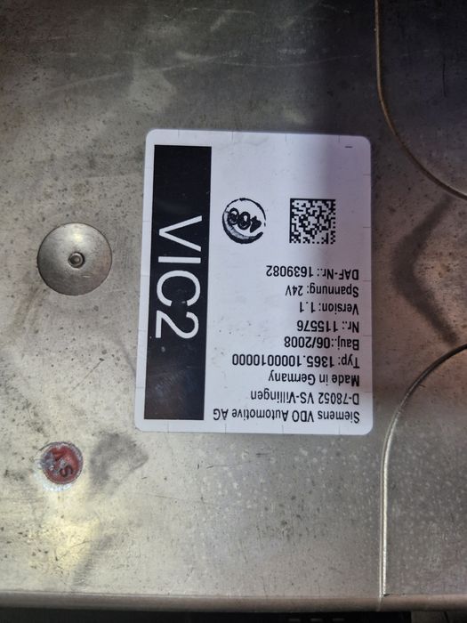 Calculator VIC 2 DAF XF CF