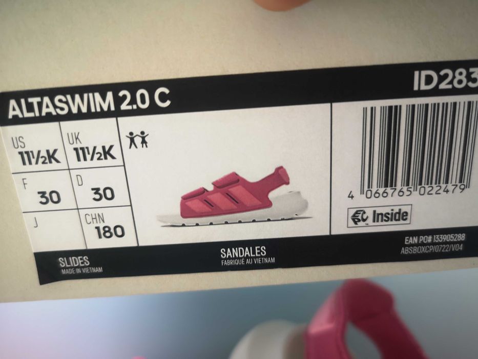 ADIDAS SPORTSWEAR Сандали Altaswim 2.0, Размер 30