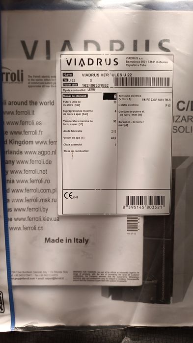 Centrala viadrus 30 kw