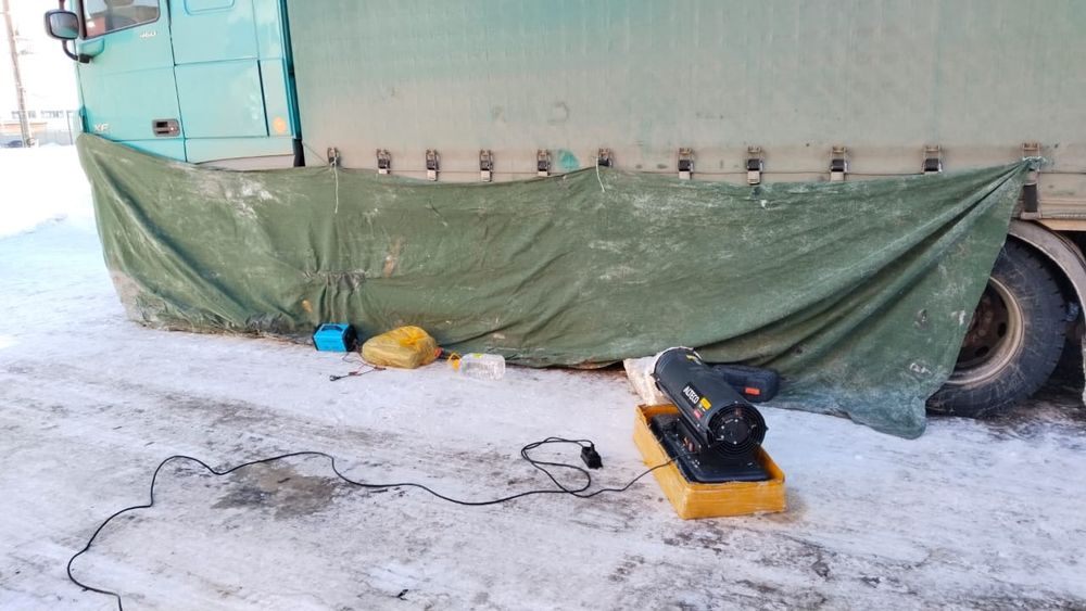 Отгрев авто и фуры