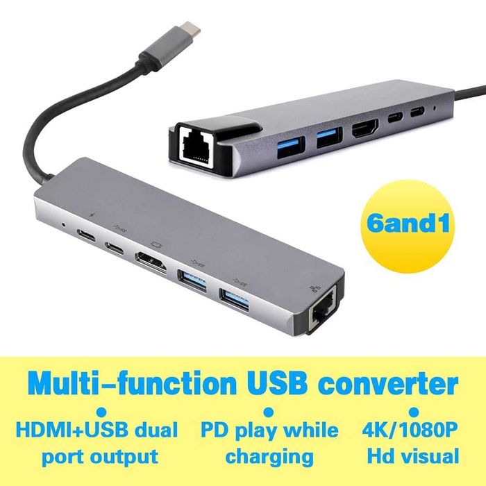 Премиум USB-C към HDMI 4K Адаптер – За MacBook, iPad, Лаптопи