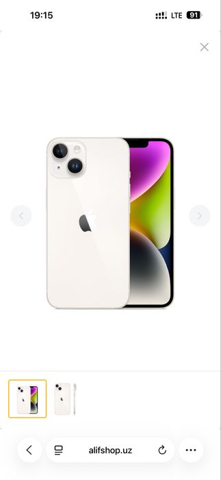 Iphone 14 xolati yaxwi 128/80 oq