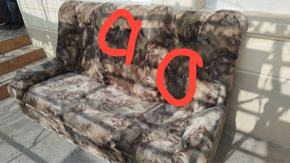 Юмшок мебель битта креслоси хам бор холати урта (САМОВЫВОЗ)