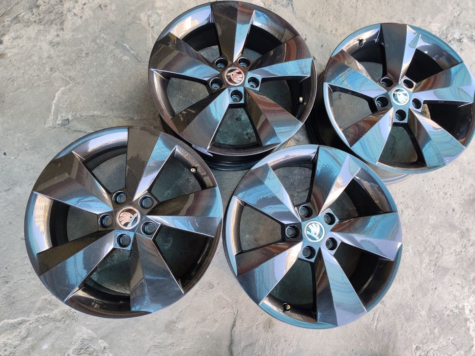 17" оригинални алуминиеви джанти за Skoda Octavia,Kodiak,Enyaq,Karoq..