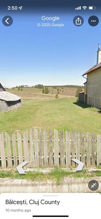 Vand Teren + Casa batraneasca cu sura Balcesti