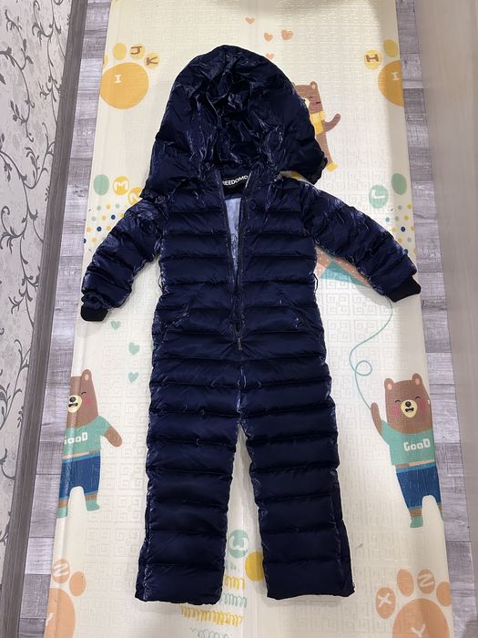 Комбинезон зимний теплый для девочки