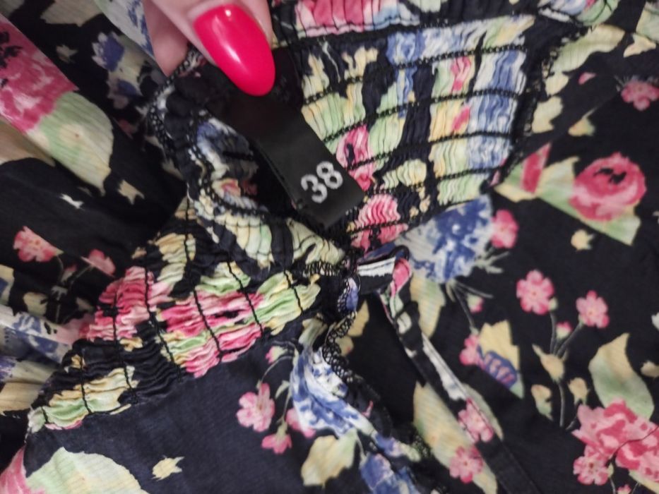 Rochie H&M cu flori S-m