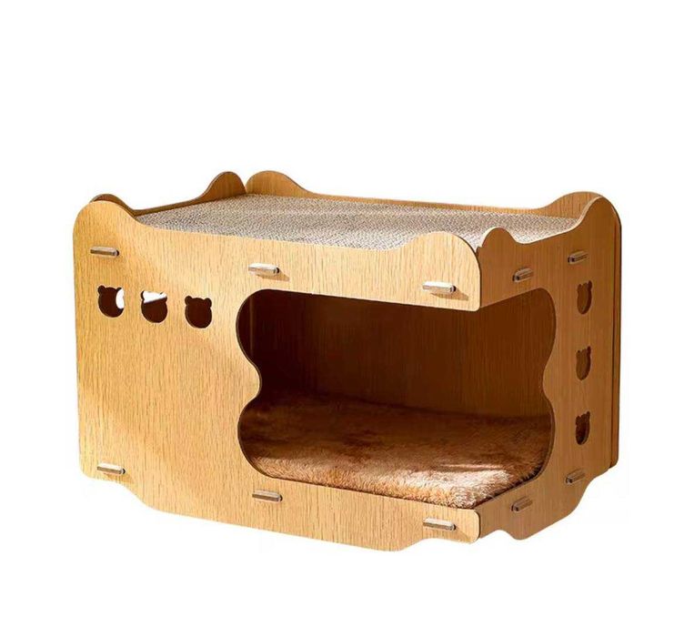 Невероятно удобна къща за котки. Ново