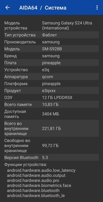 Samsung s24 ultra 12/256