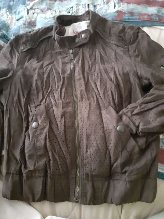 Geca piele naturala / sacou/cardigan/pluovar