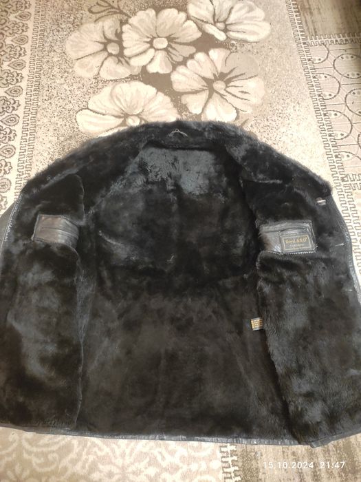 Мужская дубленка