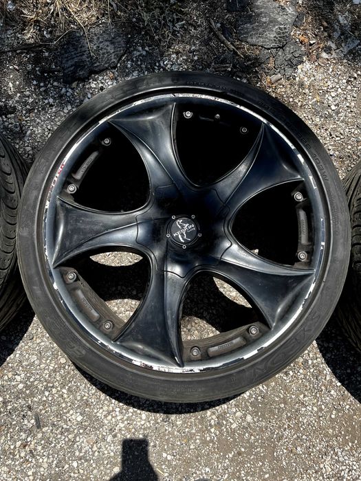 Оригинални немски джанти Keskin KT9 22" 5x120 10J с гуми 295/30/R22 за BMW X5 / X6