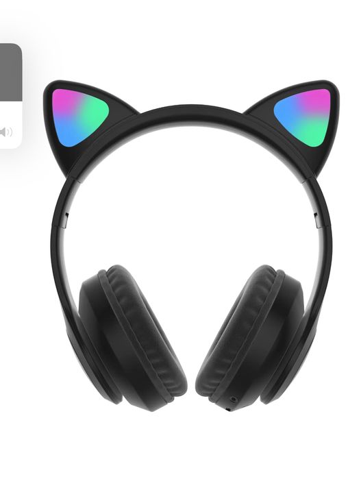 Наушник детский Fengchengjia toys Bluetooth черный