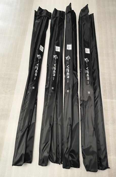 SET 4 Lansete Crap FL VIPER 3.90m 3.5 LBS 3 tronsoane Super Slim