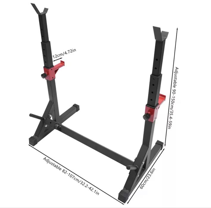 Регулируема стойка за клек до 250кг