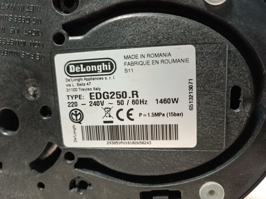 Капсульная кофемашина Nescafé Dolce Gusto EDG-250 R, Чиланзар 26 кварт