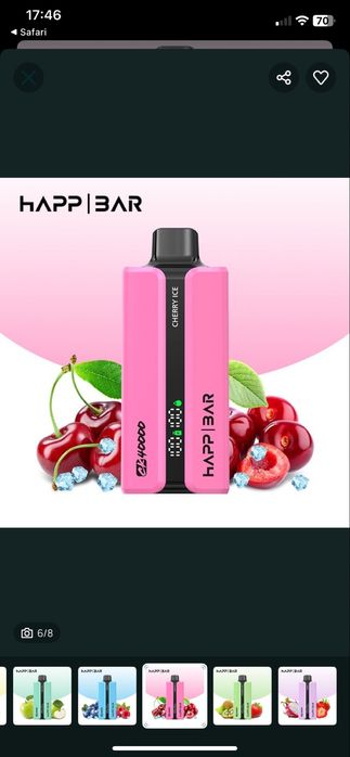 Happ bar 40k puffs