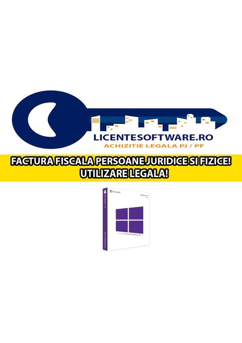 Licente 100% Retail: Windows 10 Pro & Home - Achizitie legala!