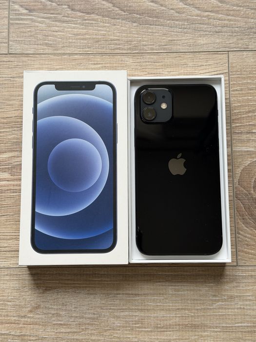 Iphone 12, 64 gb, bat.89% - negru