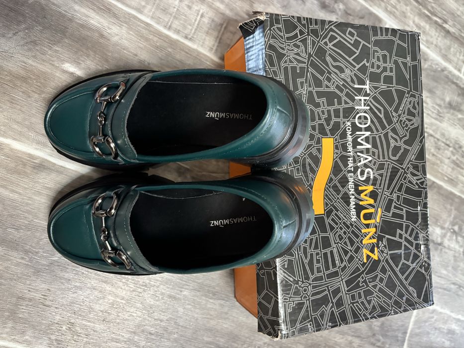 Лоферы, натуральная кожа, 38