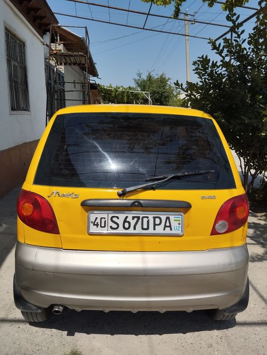 Матиз бест ранги сариқ 2009й