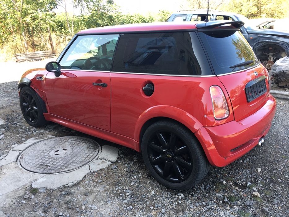 Mini cooper S 1.6i Мини купър 1.6и на части!!