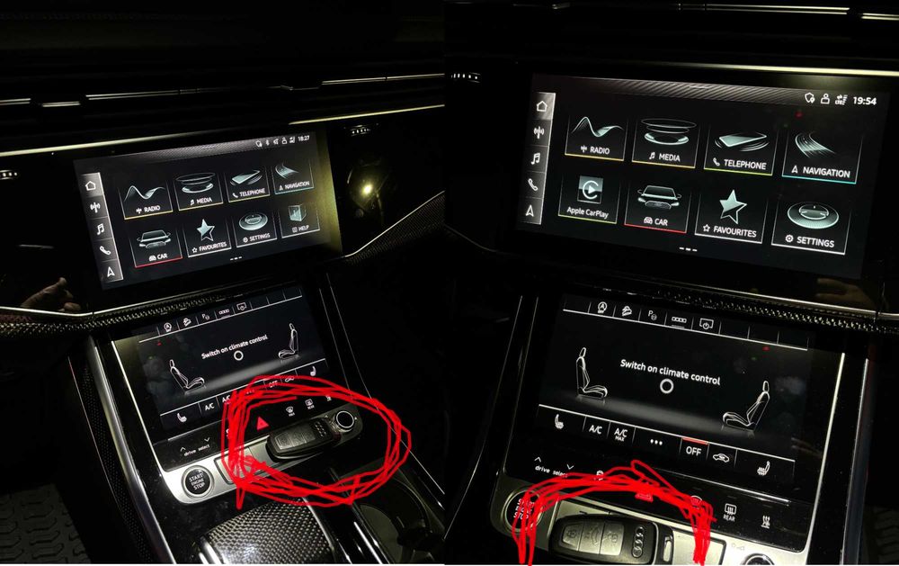 Audi MHI3 MPR3 Активиране Apple CarPlay Android Auto Отключване