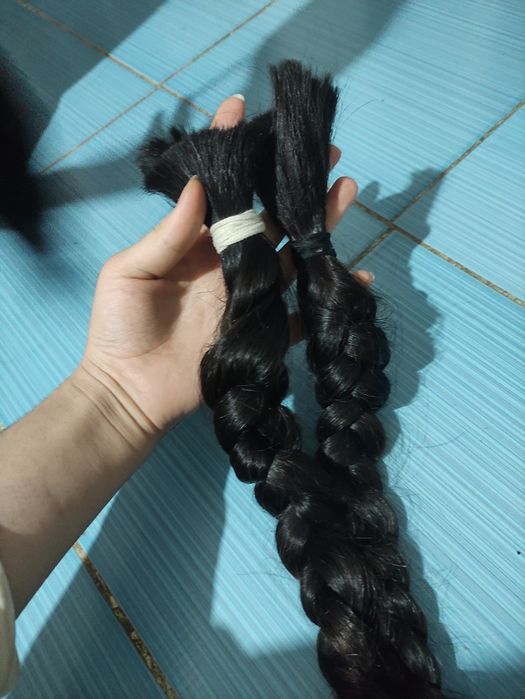 Волосы детские.  55-см.  220-гр