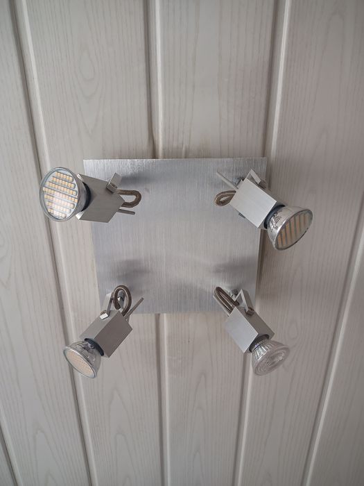 Lustra 4 becuri led 4w