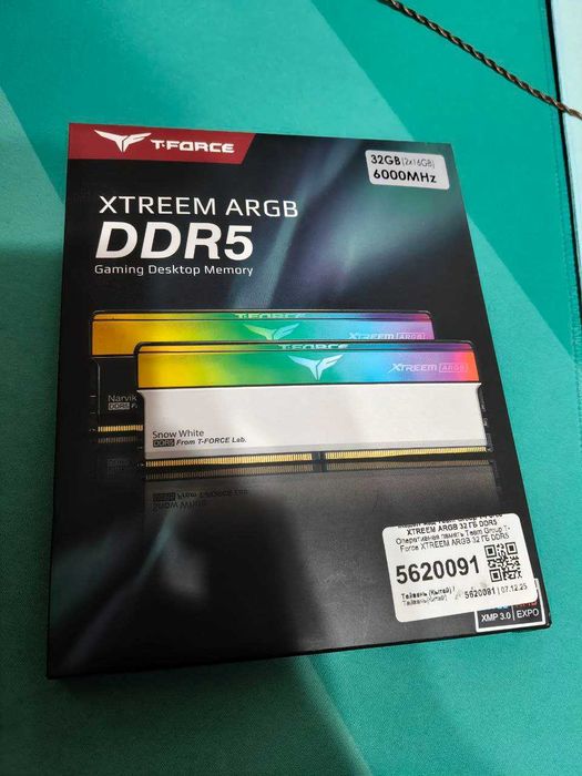 Оперативная память Team Group DDR5 32 ГБ 6000CL30