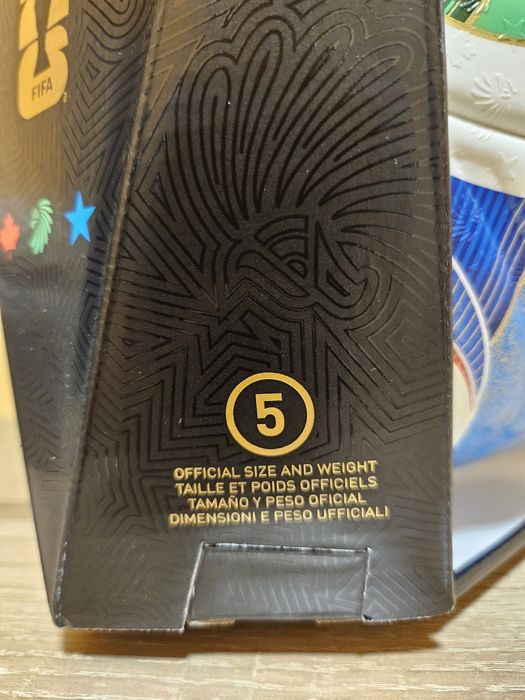 Официална топка Trionda Adidas за Световното първенство по футбол 2026 Pro, размер 5