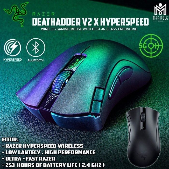 Razer DeathAdder V2 X Hyperspeed СКИДКА Беспроводная мышка/мышь