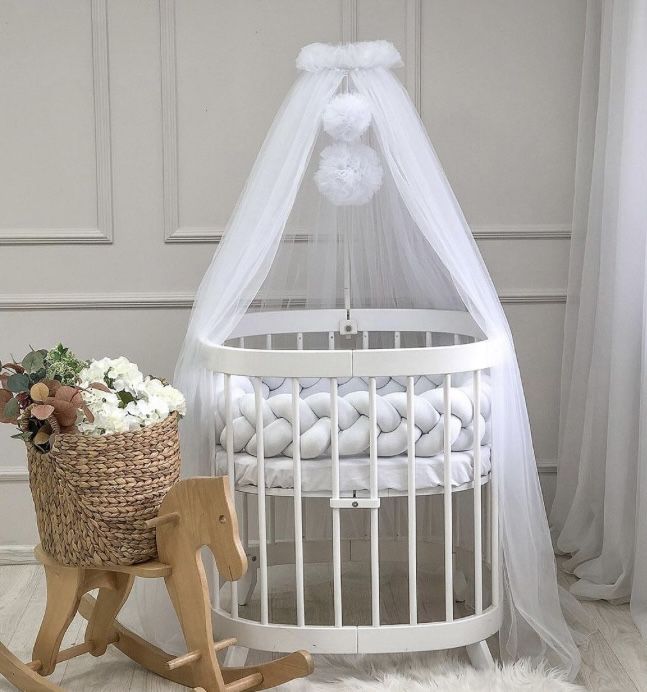 Балдахин за бебешко легло