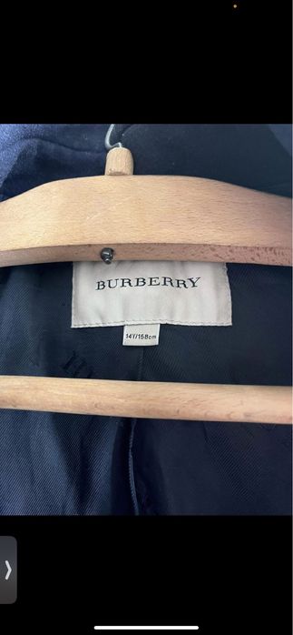 Черно палто- Burberry