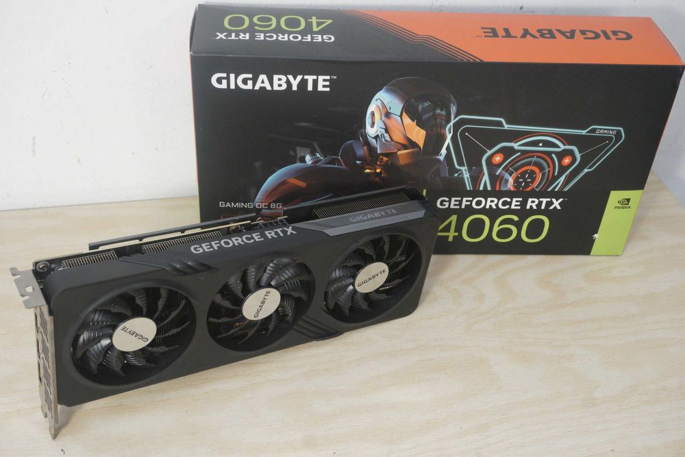 RTX 4060 8GB Gigabyte OC видеокарта GPU Nvidia/ вкл. ДДС