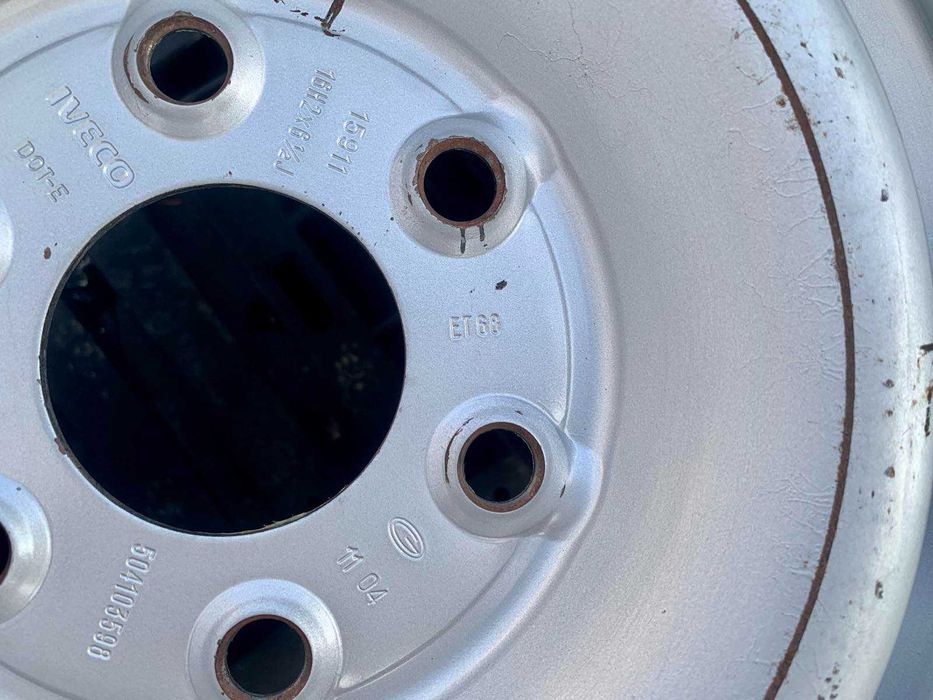 Оригинална джанта 16цола ЕТ68 6x125 за Iveco Daily(2006-2025)