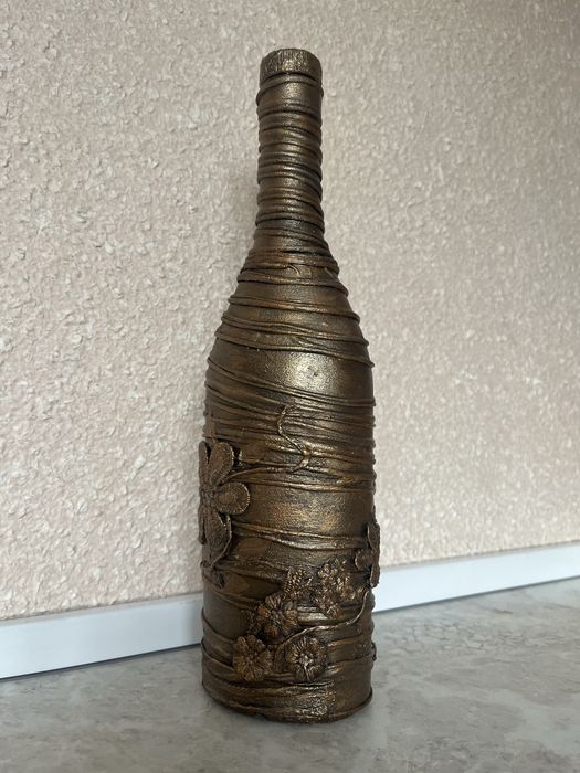 Бутылка ручная работа