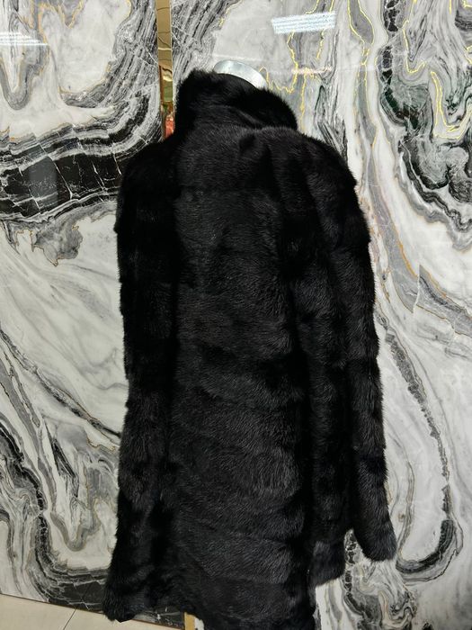 Шуба роковая коричневая